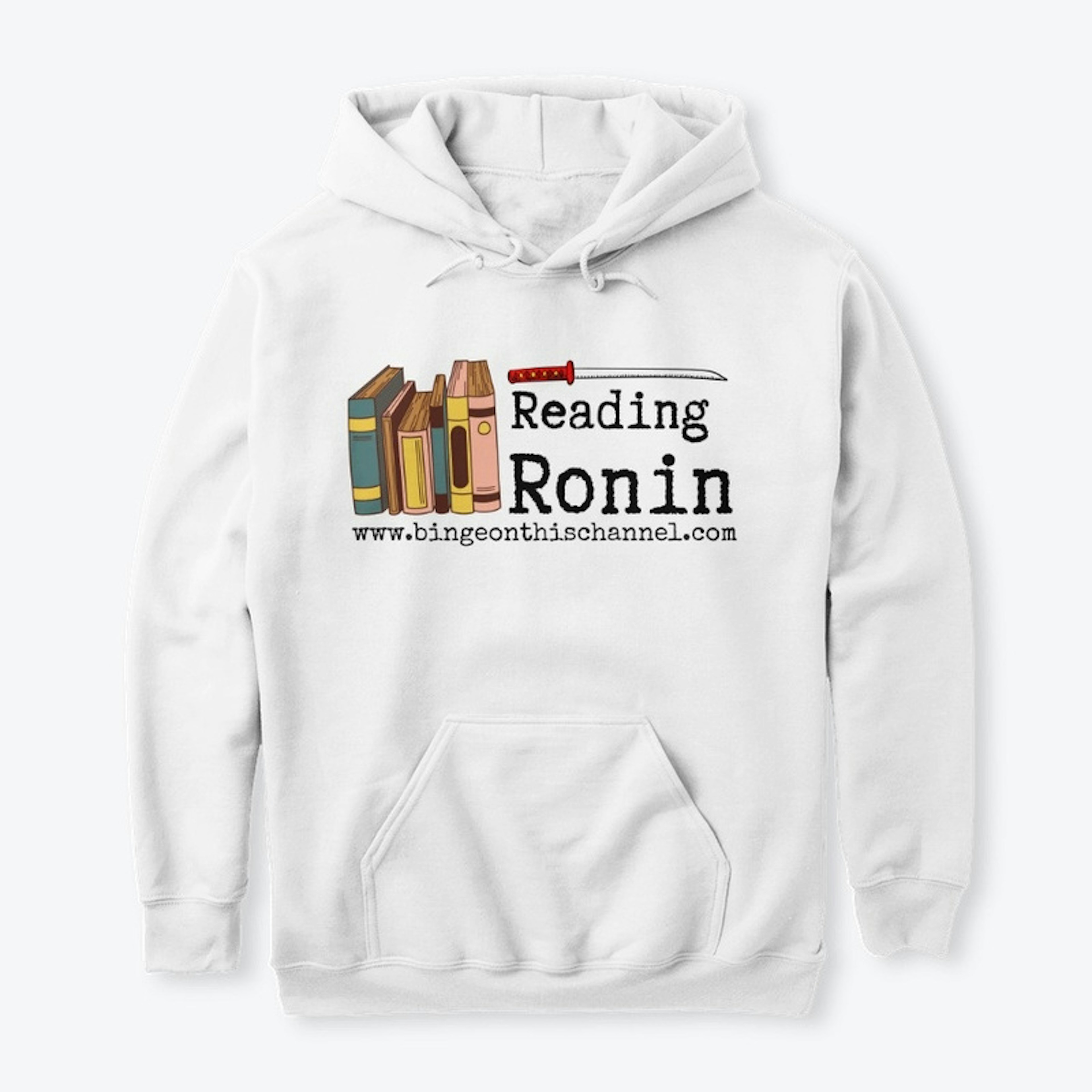Reading Ronin book sword logo